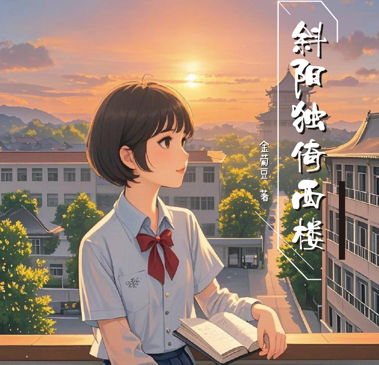 斜阳独倚西楼